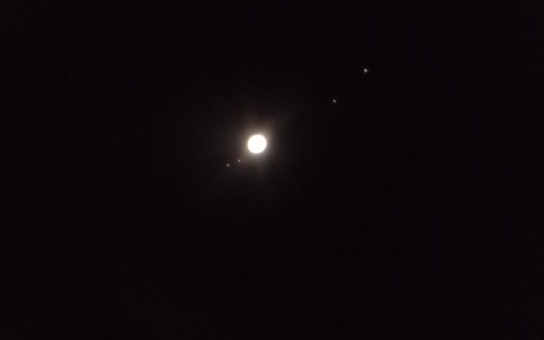 Jupiter lässt grüßen